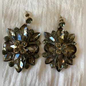 Wedding Formal Prom Bridal Jeweled Earrings